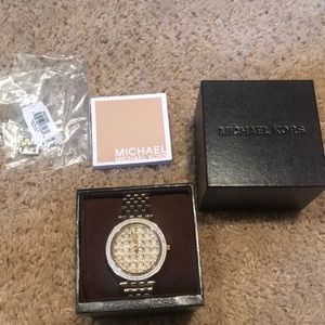 Gold Michael Kors watch